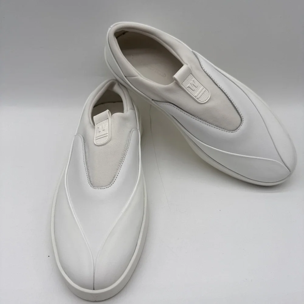 WOLF & SHEPHERD Cruise TRE‎ Leather Slip-On Shoes Men's 7.5